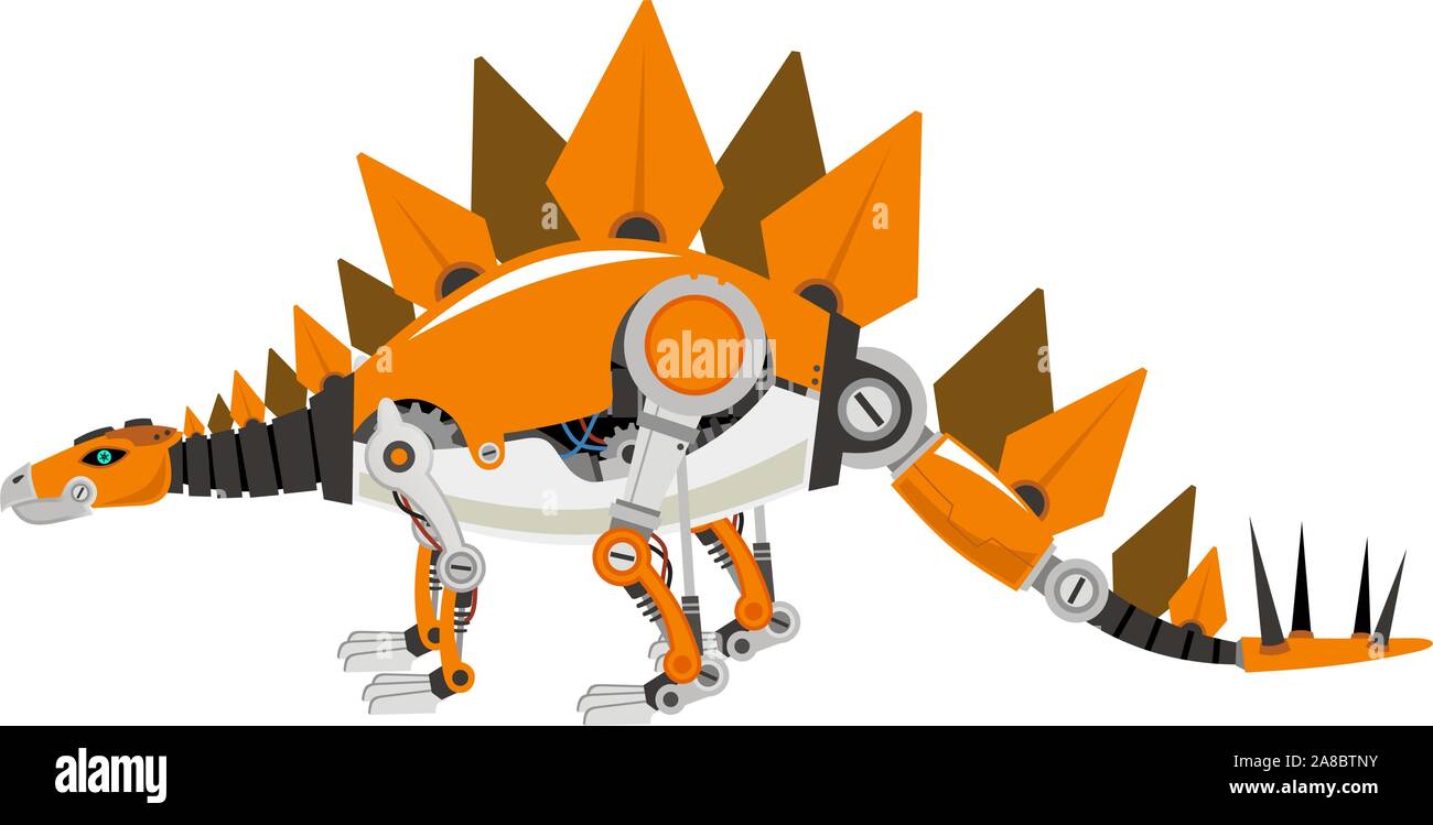 robot stegosaurus