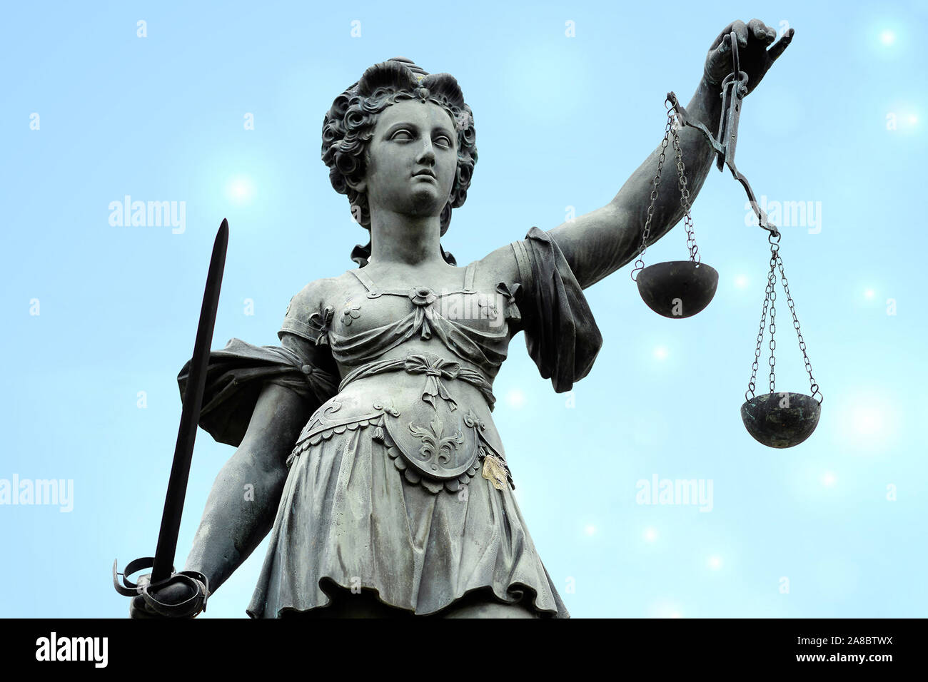 Recht, Gerechtigkeit, Justizia, Stock Photo