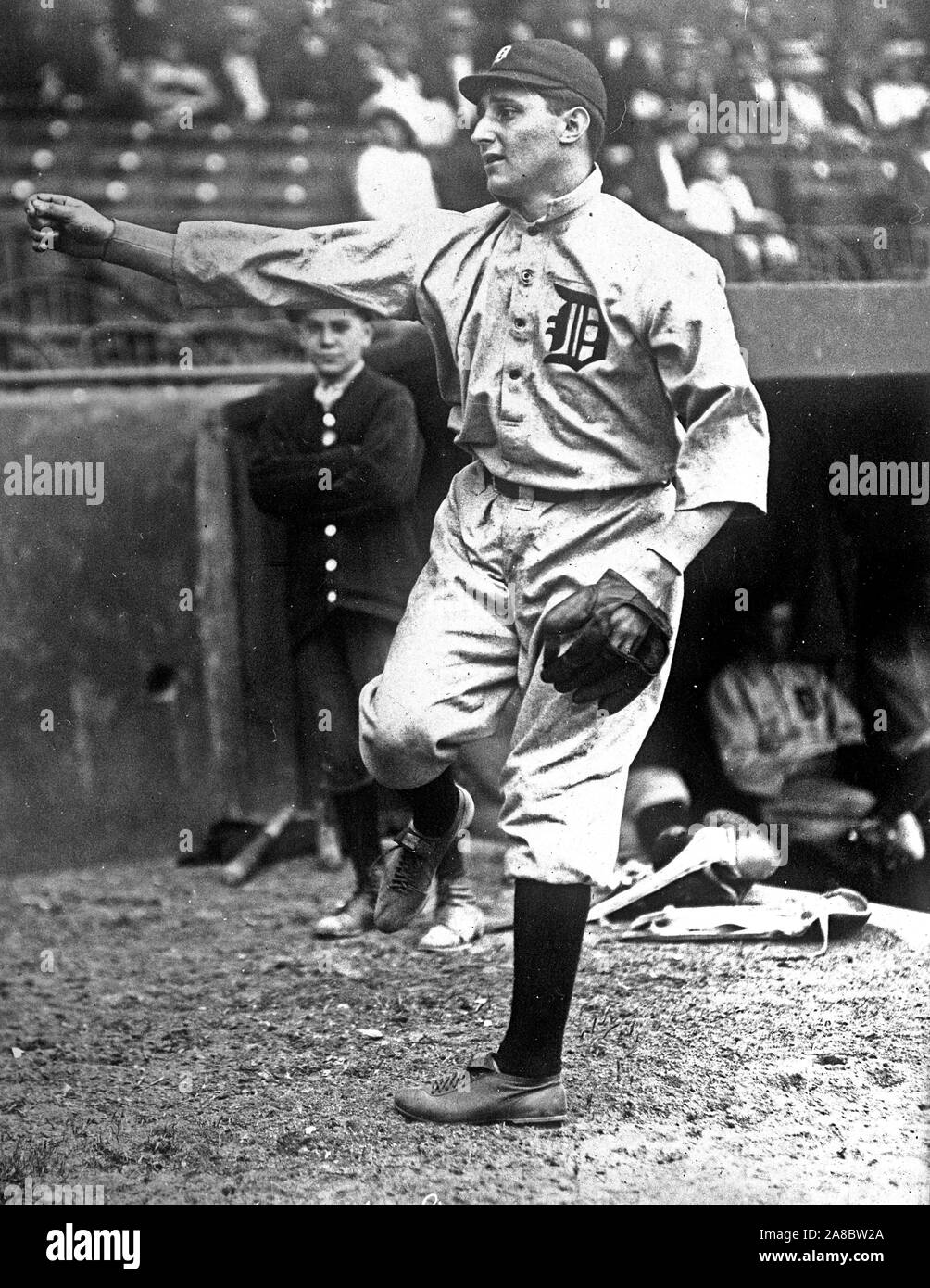 Detroit Tigers pitcher Hooks Dauss ca. 1914 Stock Photo