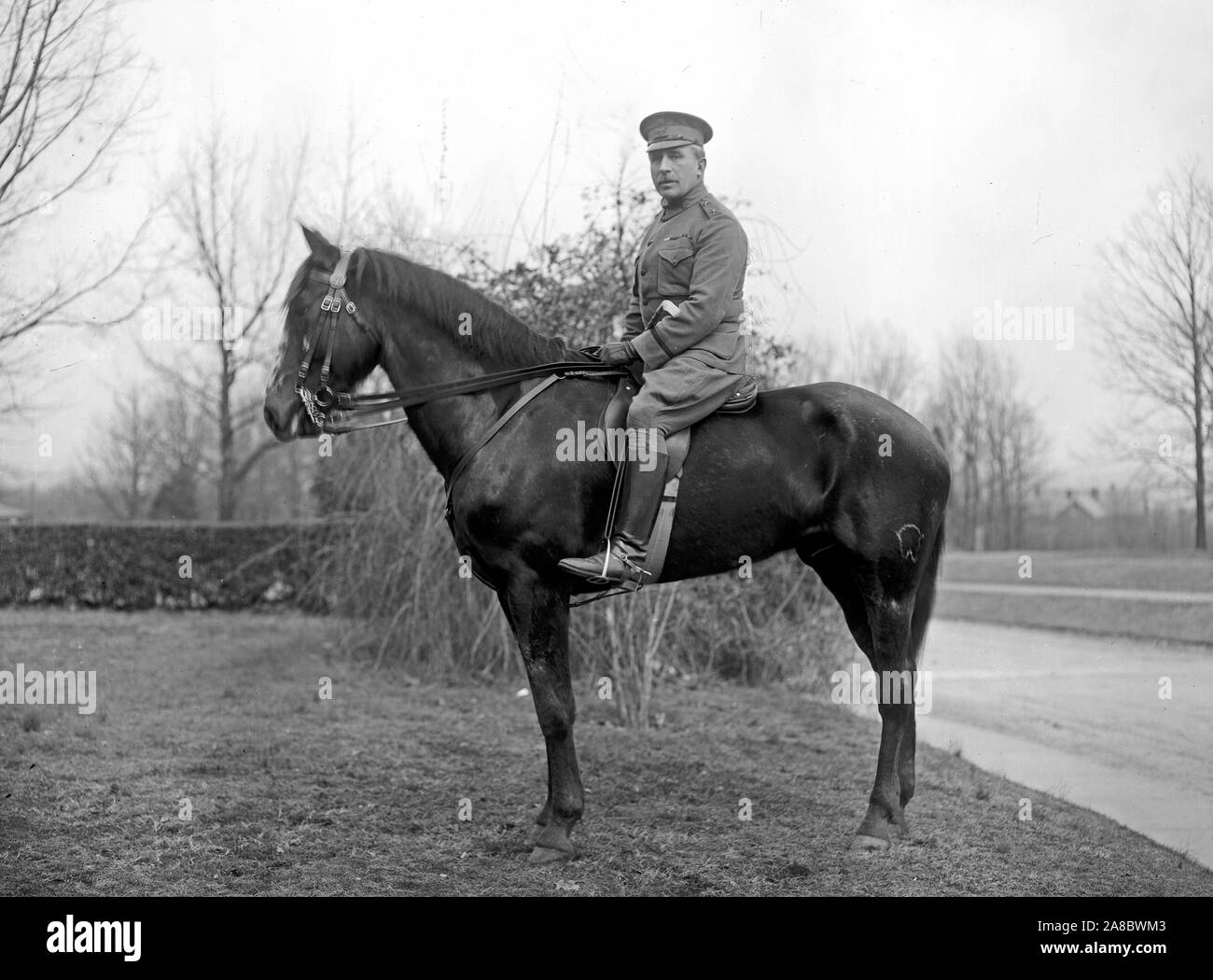 United States Army General Leonard Wood ca. early 1900s Stock Photo