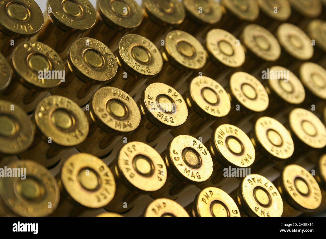 Munition, Patronen, Krieg, Gewalt, Kriminalität, Stock Photo