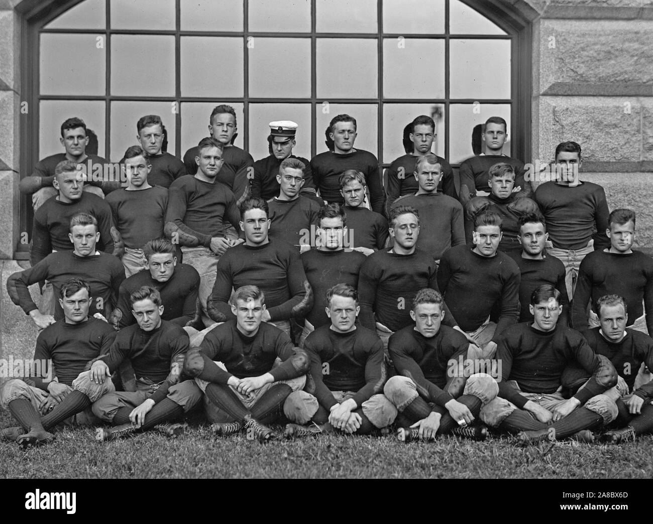 Naval Academy football team group photo ca. 1913 Stock Photo Alamy