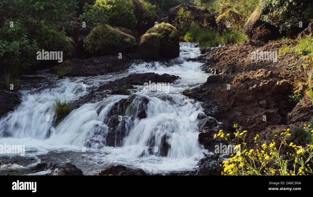 Thoseghar waterfalls, Satara, Maharashtra, India Stock Photo