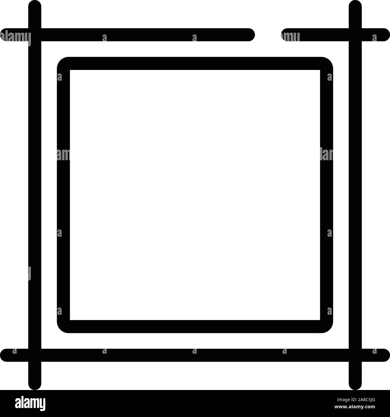 Paper editor icon, outline style Stock Vector Image & Art - Alamy