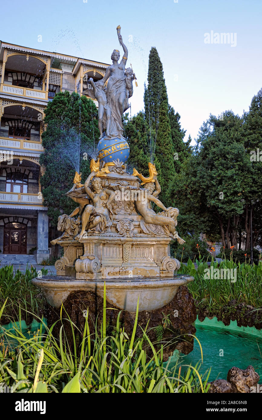 Goddess fountain hi-res stock photography and images - Alamy