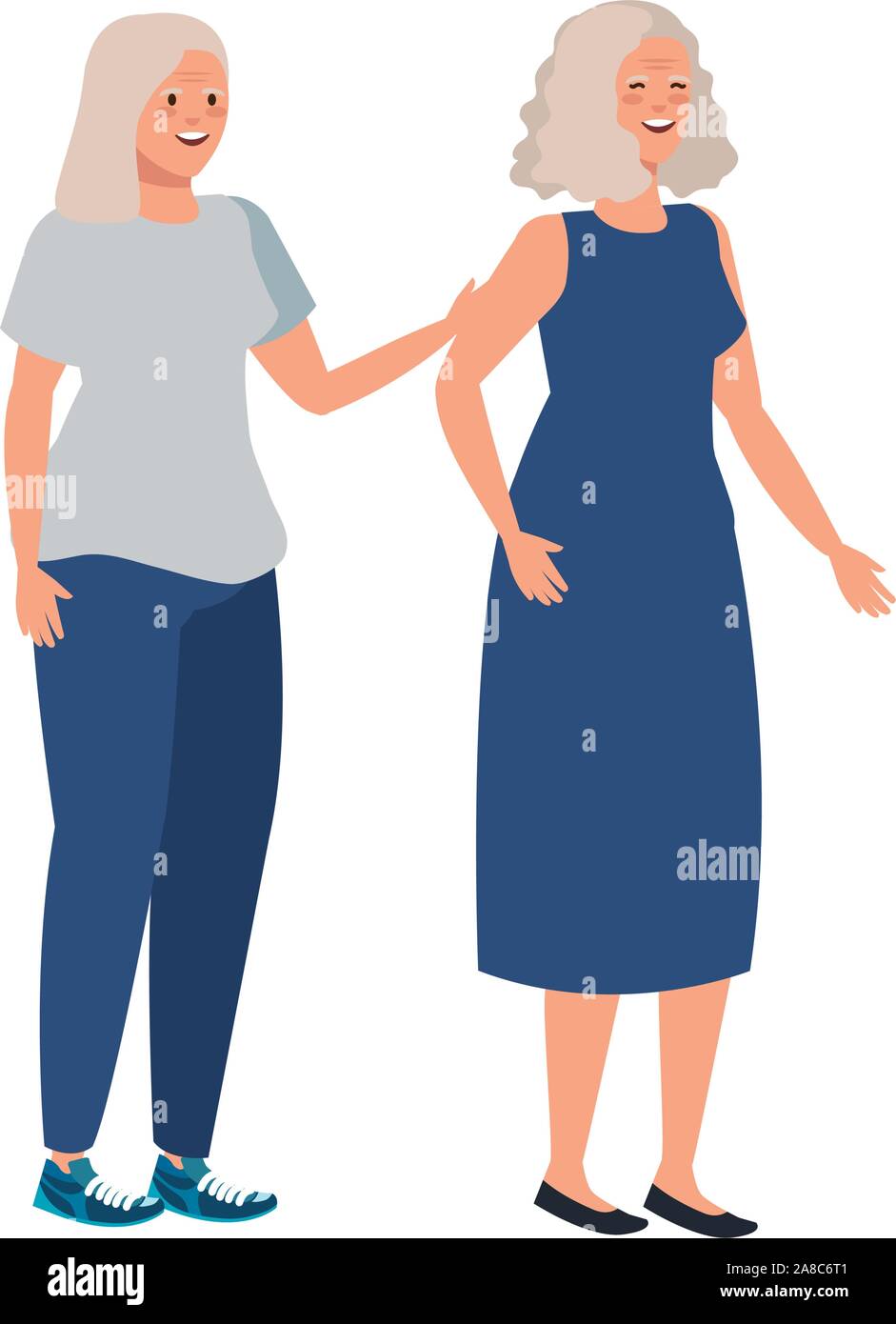 old women elegant avatar character Stock Vector Image & Art - Alamy