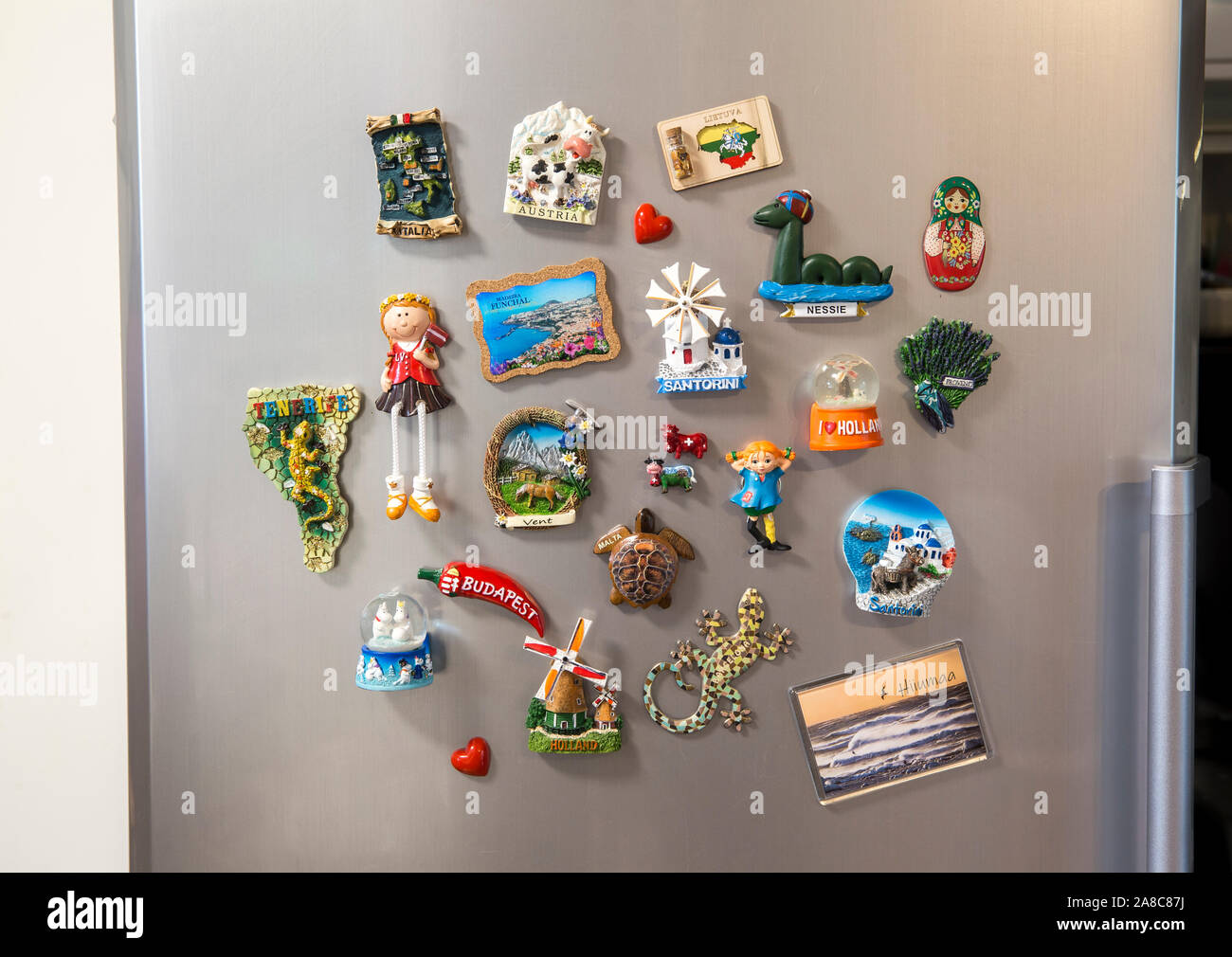 Fridge magnets holiday hi-res stock photography and images - Alamy