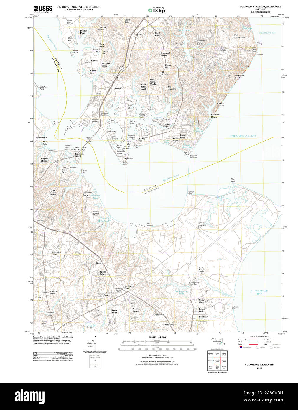 Solomon's island Cut Out Stock Images & Pictures Alamy