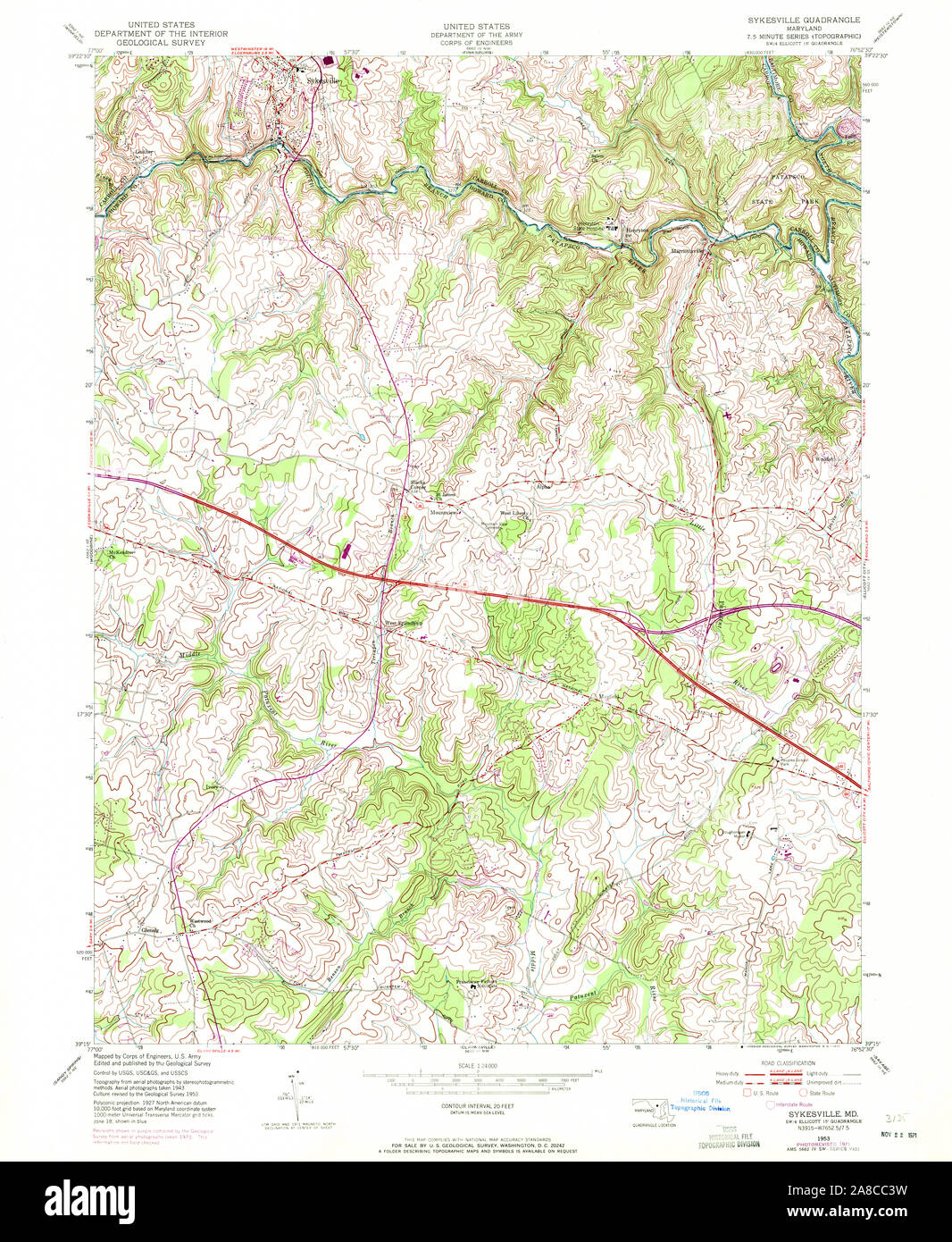 United states maryland sykesville hires stock photography and images