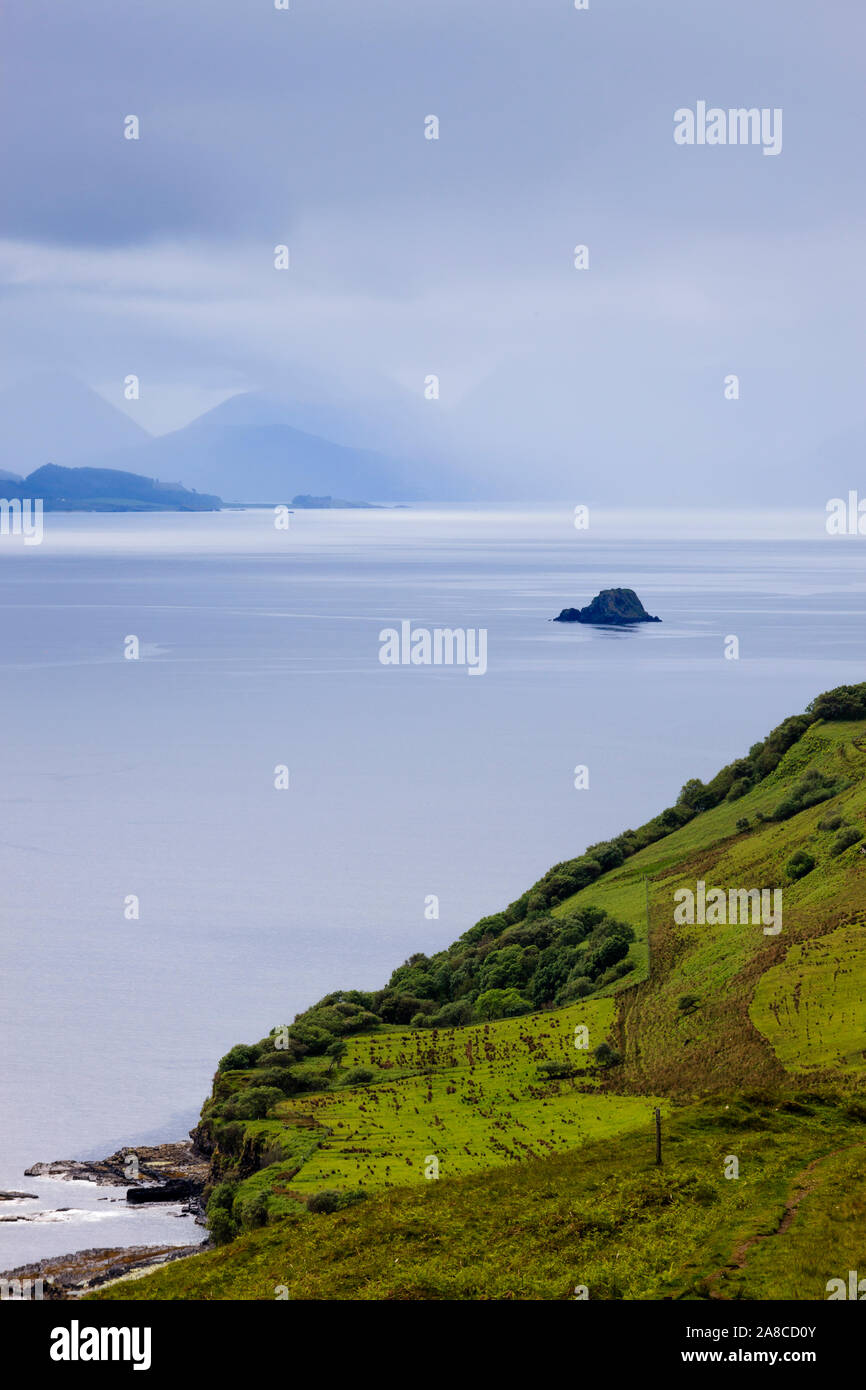 Culnacnoc Portree Isle of Skye Ross and Cromarty Scotland Stock Photo