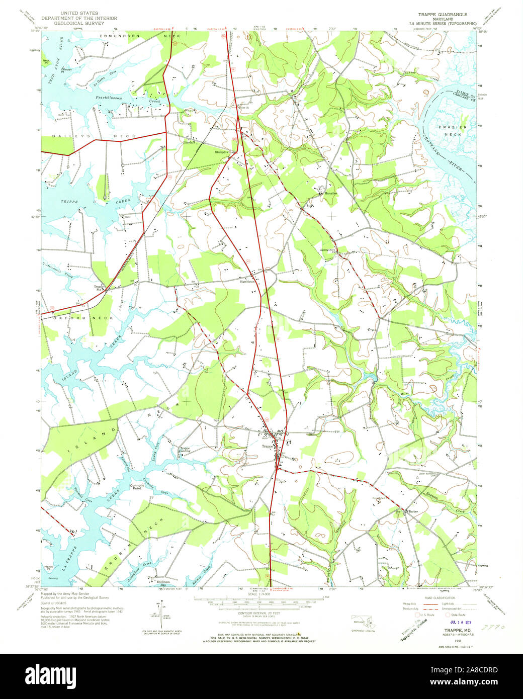 Map of trappe hires stock photography and images Alamy