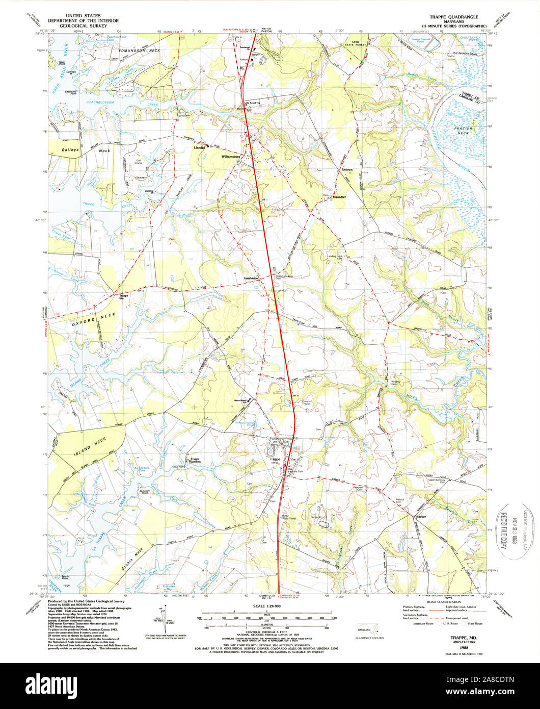 Map of trappe hires stock photography and images Alamy