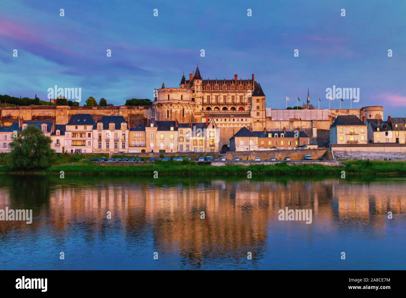 Amboise panorama loire river hi-res stock photography and images - Alamy