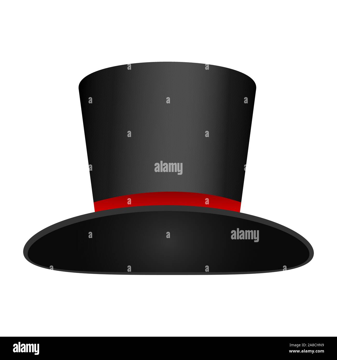 Christmas snowman hat template for photos on a white Stock Vector Image ...