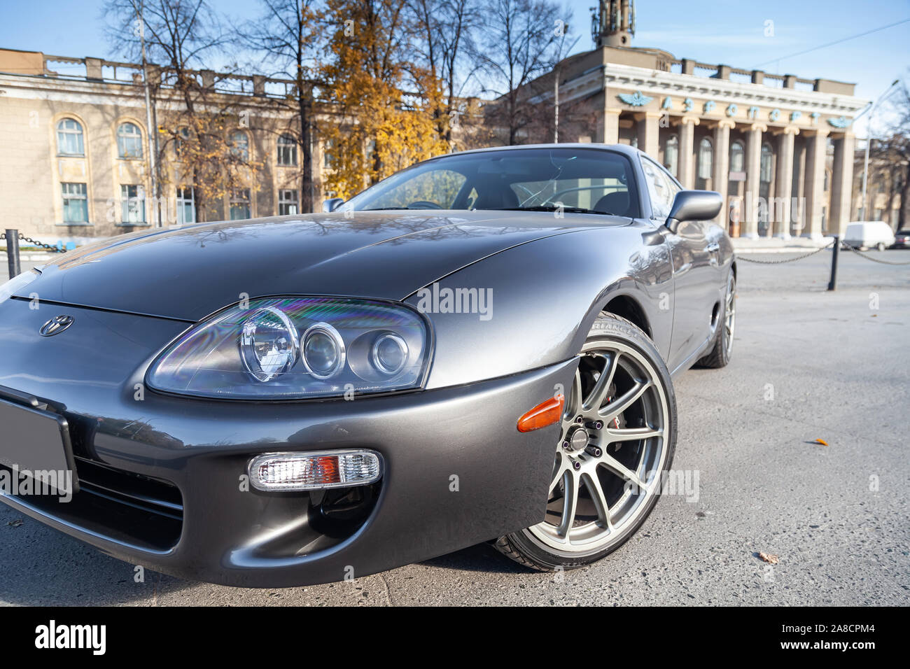 Novosibirsk, Russia 10.09.2019 A very rare Japanese sports car in