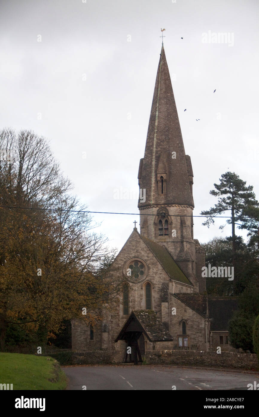 St Michael and All Angels Church Stock Photo