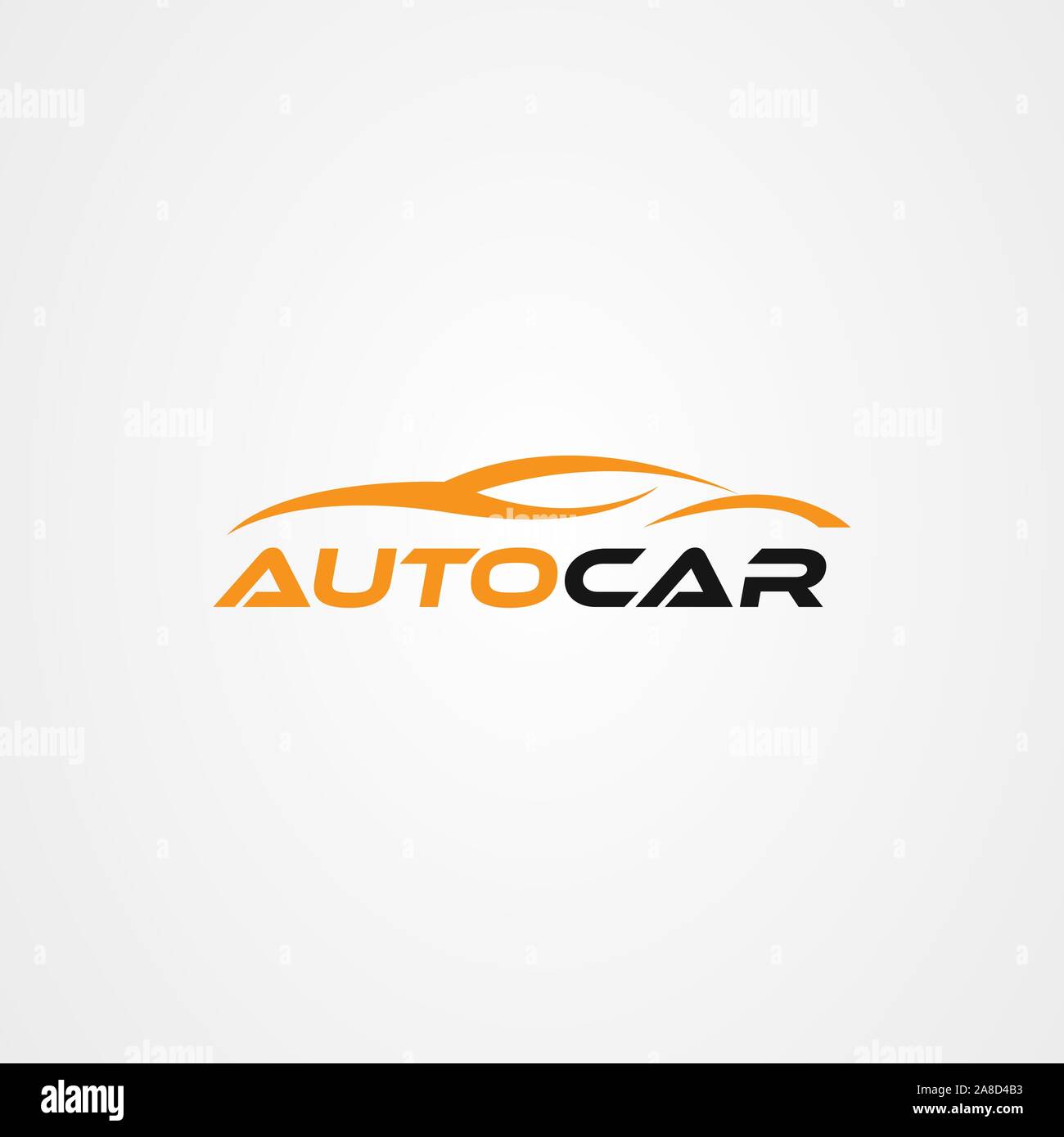 Abstract Car Logo Design Concept, Automotive Car Vector Design Template 