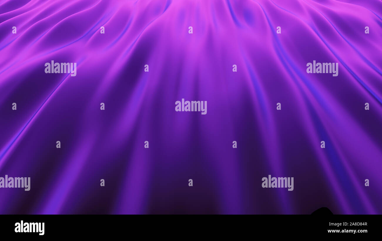 Luxury Purple Drapery Fabric Background 3d Rendering 3d