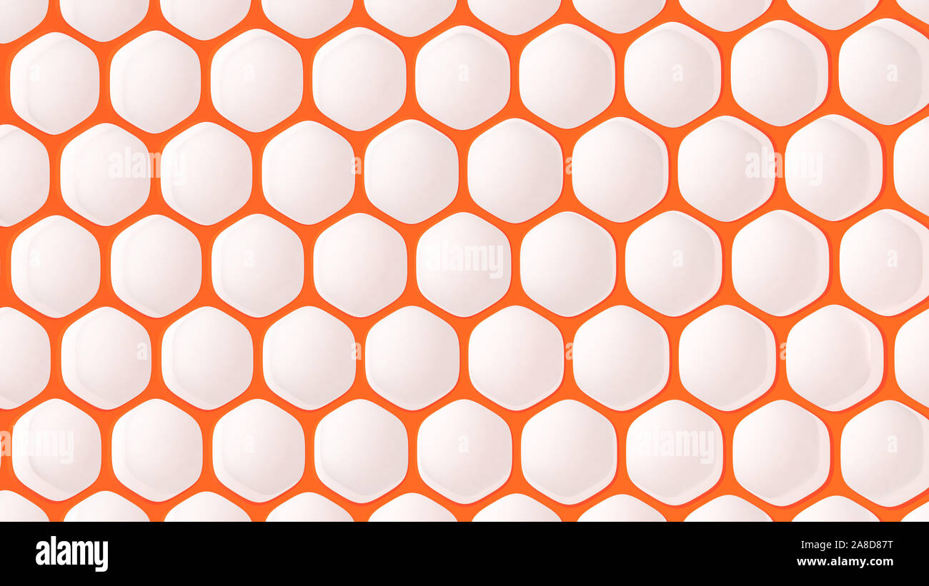 Abstract orange white background. 3d rendering 3d illustration Stock ...