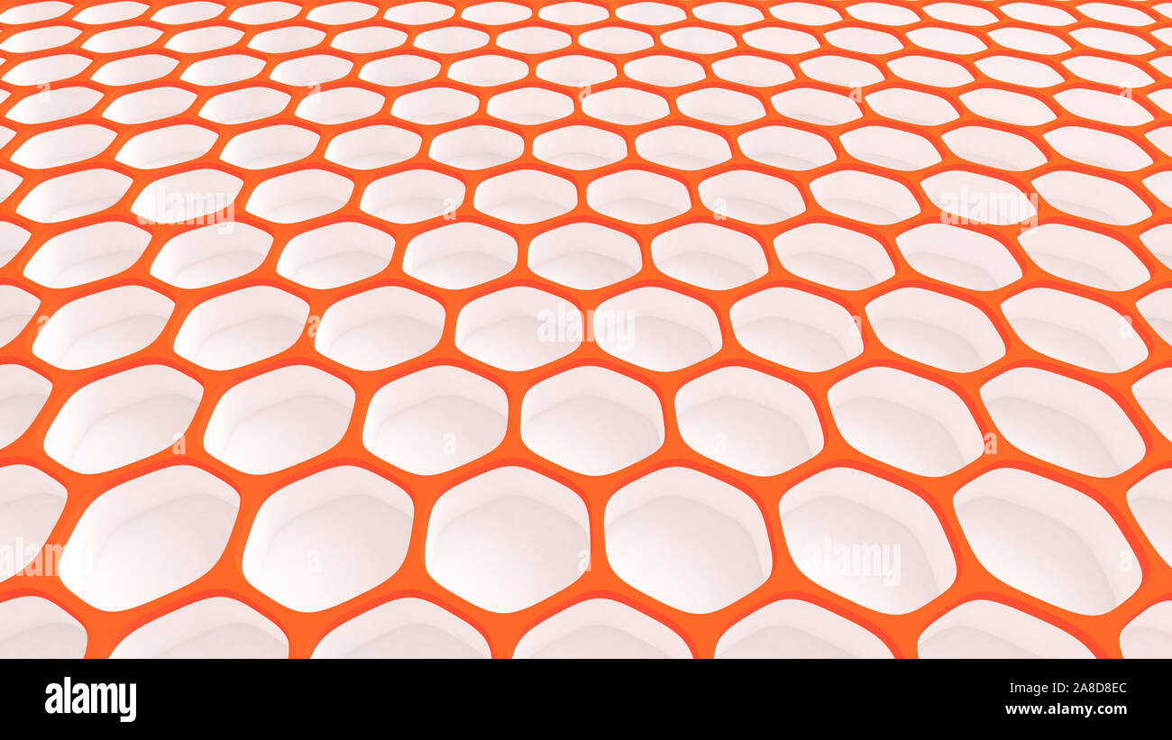 Abstract orange white background. 3d rendering 3d illustration Stock ...