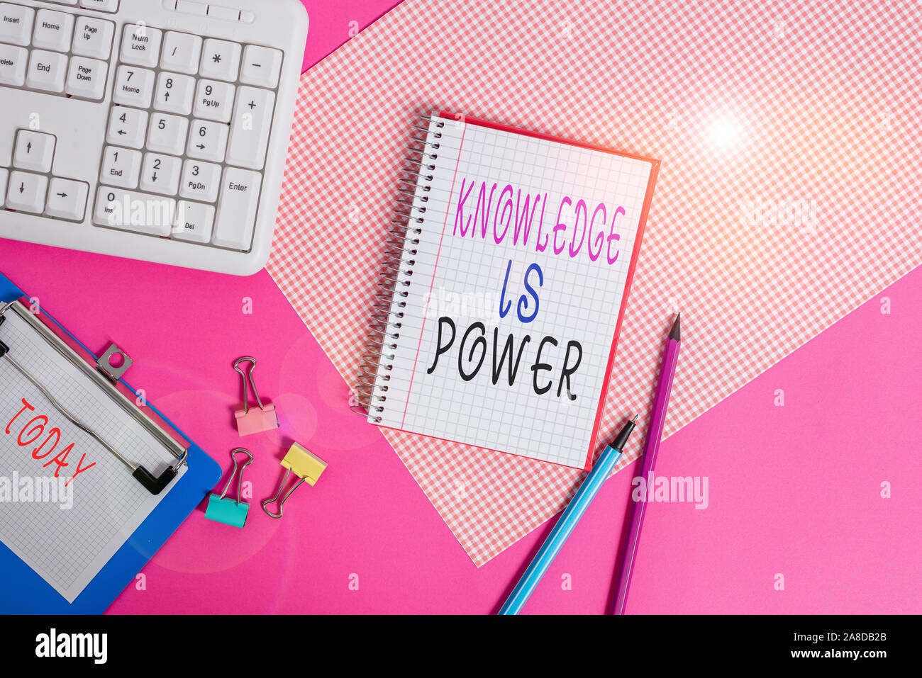 Conceptual hand writing showing Knowledge Is Power. Concept meaning ...
