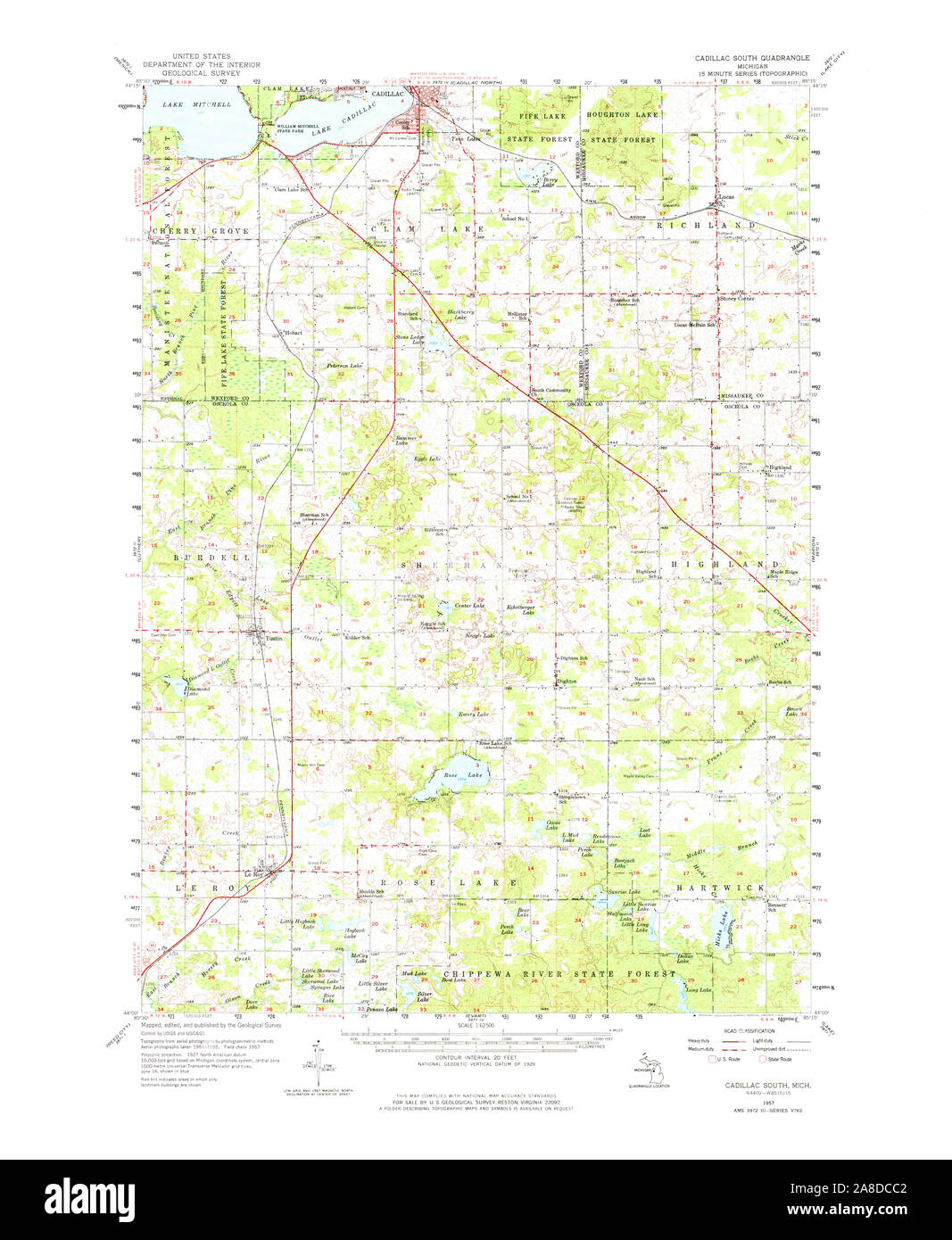 1957 cadillac Cut Out Stock Images & Pictures Alamy