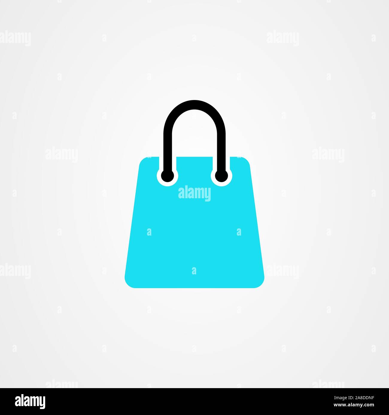 Shopping bag icon logo vector design for online shop Stock Vector Image &  Art - Alamy