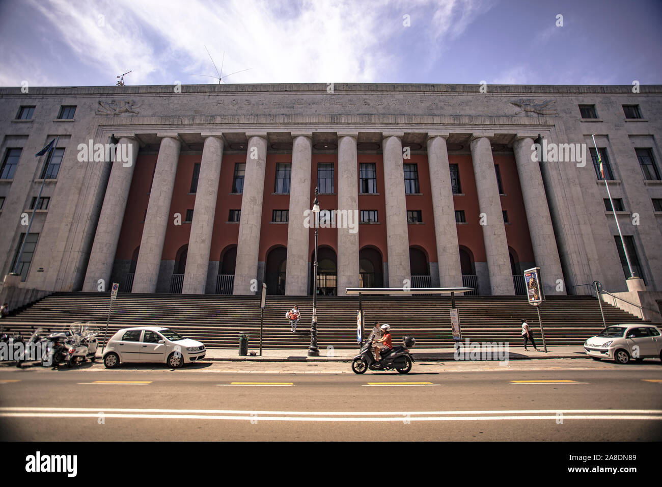 Postal Office of Palermo 2 Stock Photo Alamy