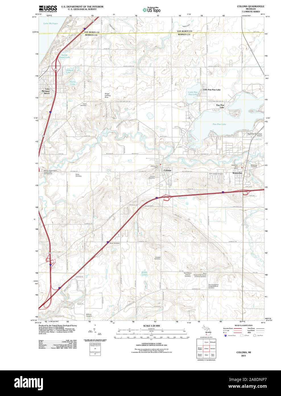 Coloma and michigan hires stock photography and images Alamy