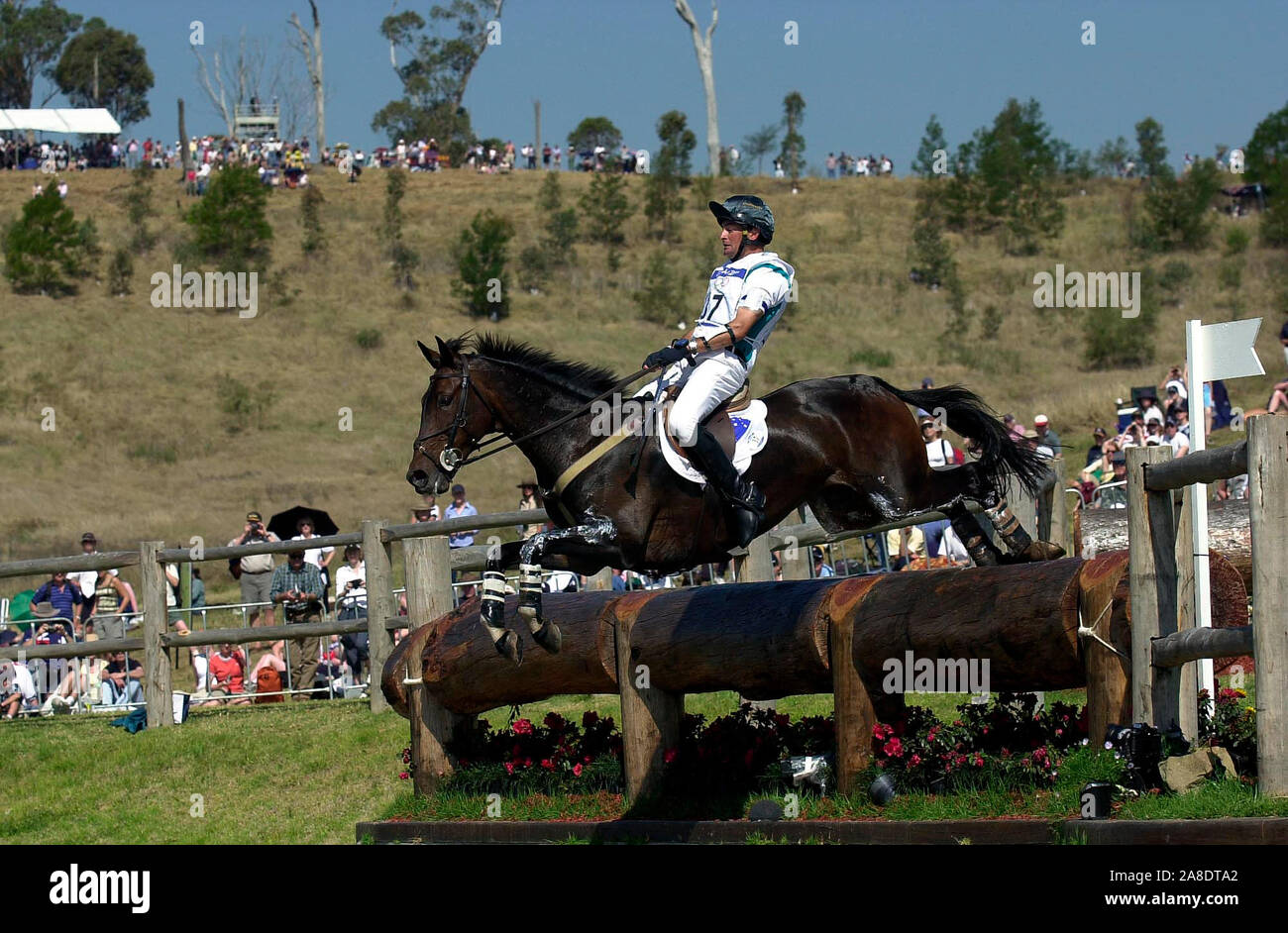 Olympic Games eventing cross country, Sydney 2000, Brook Staples (AUS ...