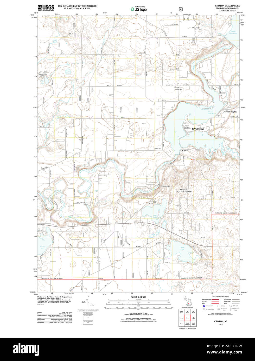 Croton map Cut Out Stock Images & Pictures Alamy