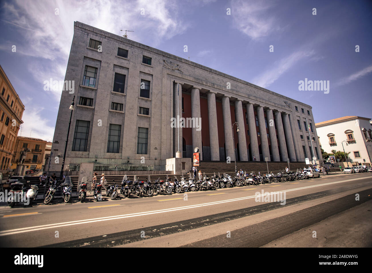 Postal Office of Palermo Stock Photo Alamy