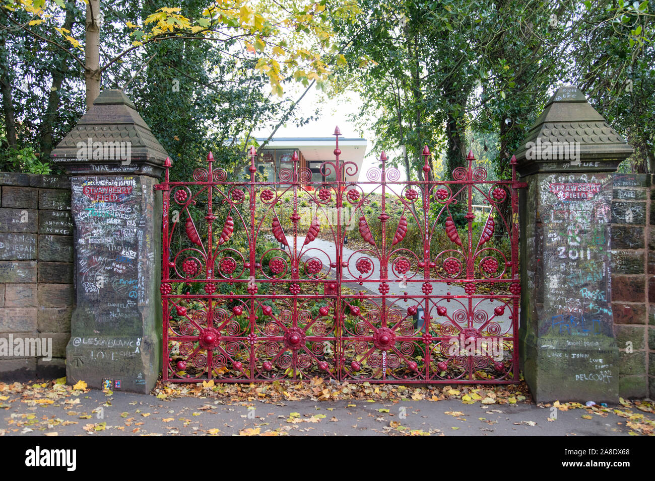 The beatles strawberry fields forever hi-res stock photography and