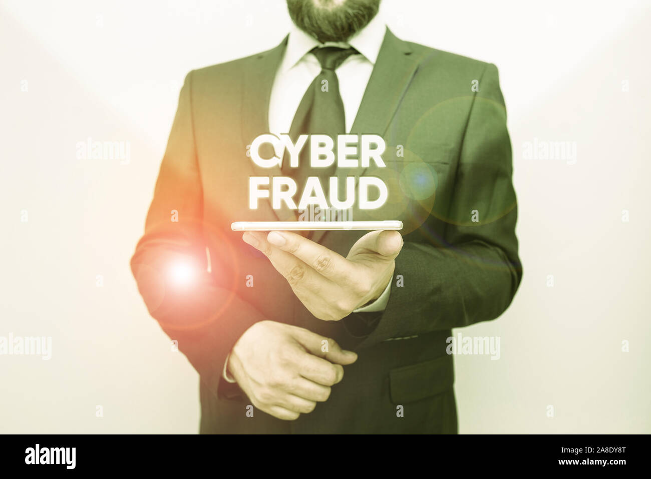 Word Computer Fraud Word writing text Cyber Fraud. Business photo showcasing any crime that ...