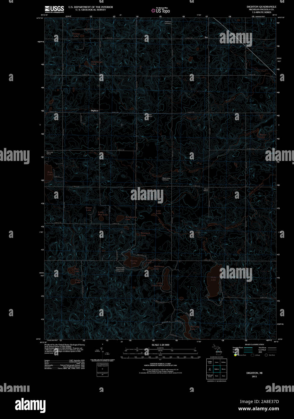 Dighton map hires stock photography and images Alamy