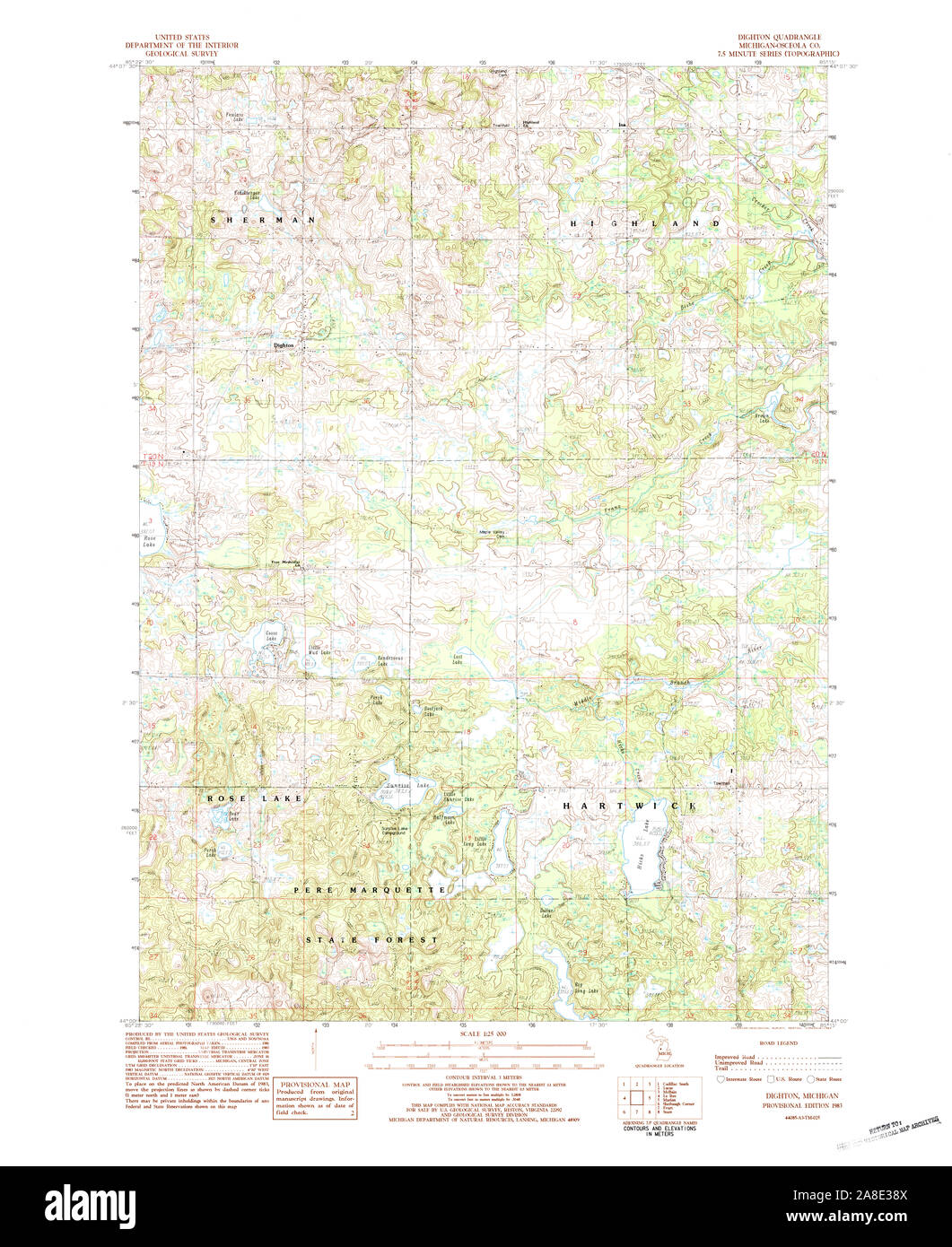 Dighton map hires stock photography and images Alamy