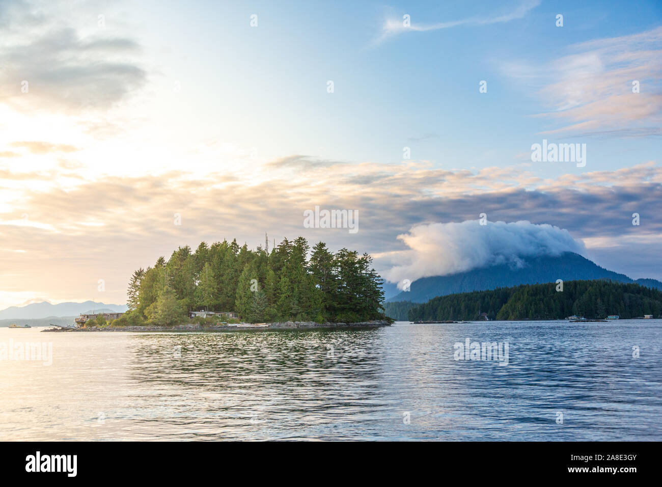 Tofino Harbour, Vancouver Island. British Columbia, Canada Stock Photo