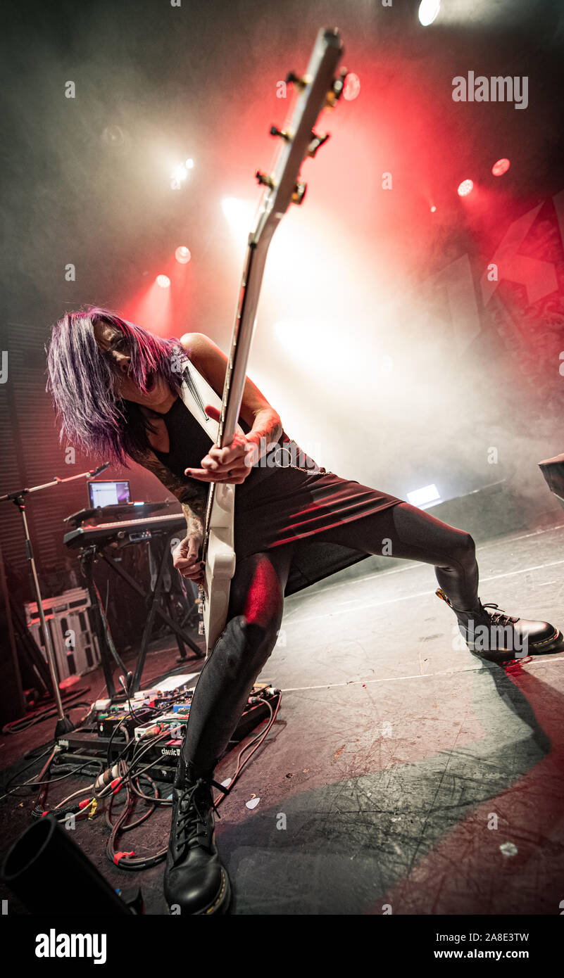 Copenhagen, Denmark. 07th, November 2019. The American Christian rock