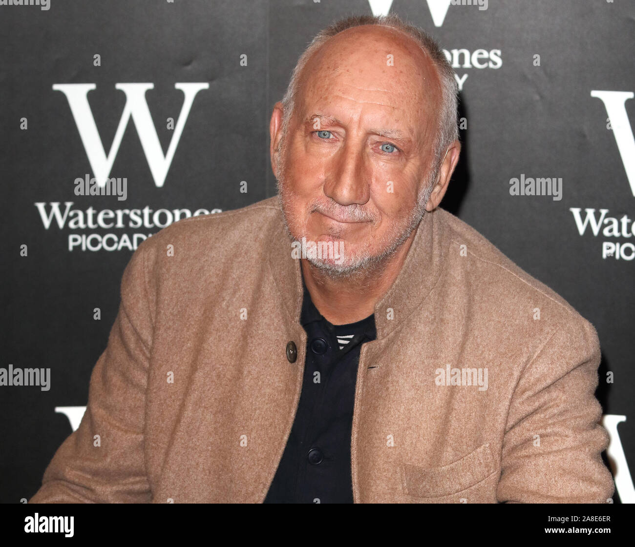 London, UK. Pete Townshend, guitarist of the legendary British rock