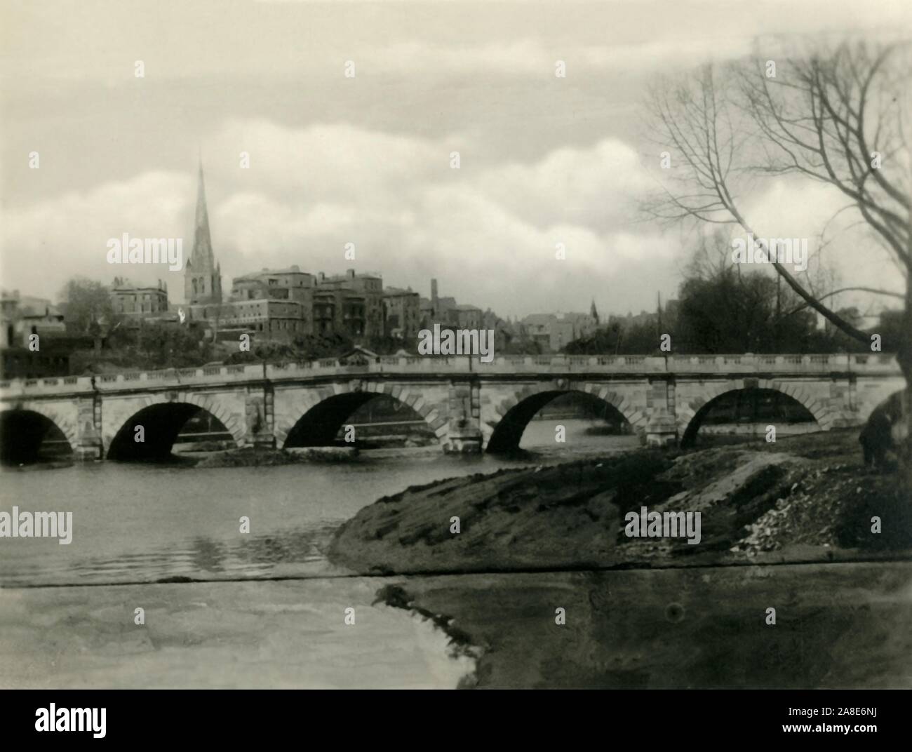 English Bridge Shrewsbury High Resolution Stock Photography And Images Alamy