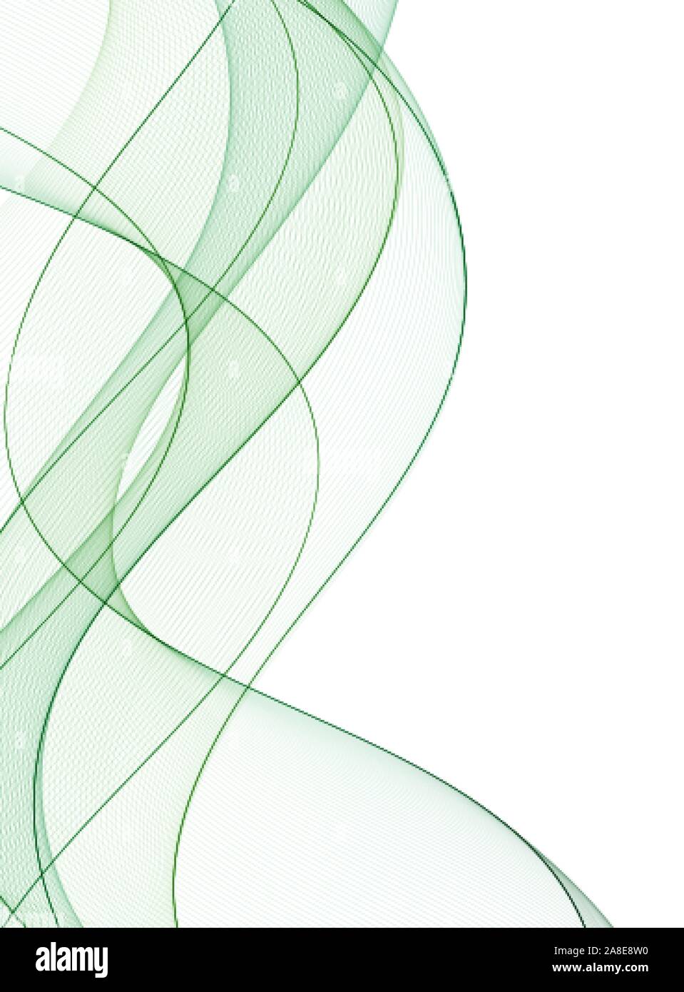 Abstract wave isolated on transparent background. Vector illustration ...