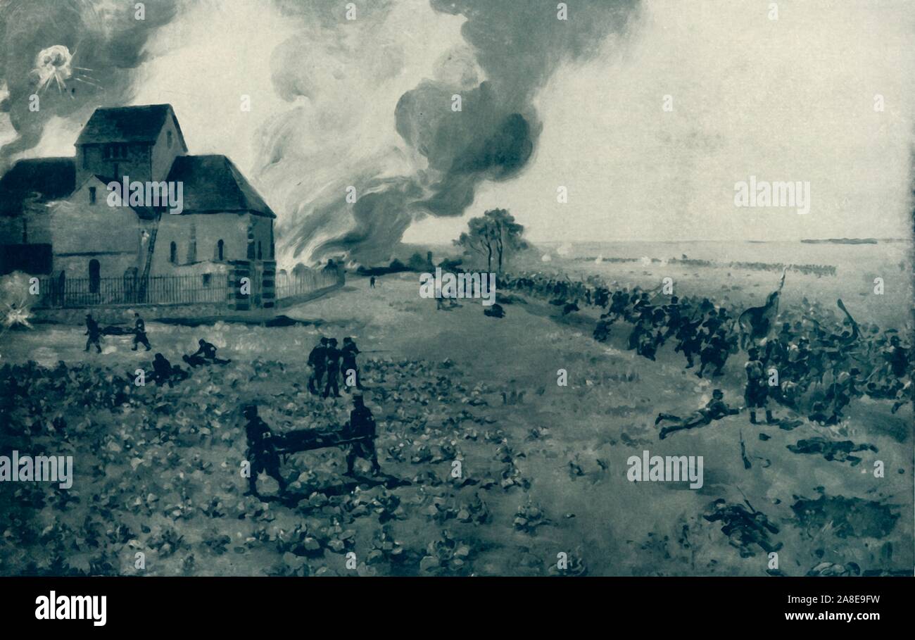First battle of the marne illustrated hi-res stock photography and 