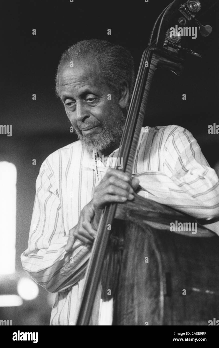 Percy Heath, North Sea Jazz Festival, The Hague, Netherlands, 2000. Stock Photo