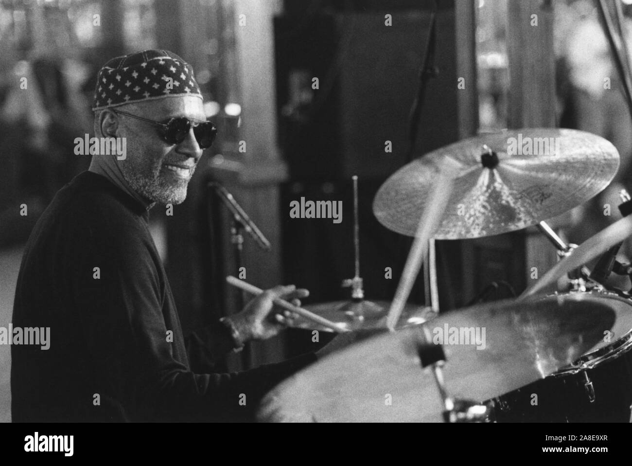 People Drumming Black and White Stock Photos & Images - Alamy