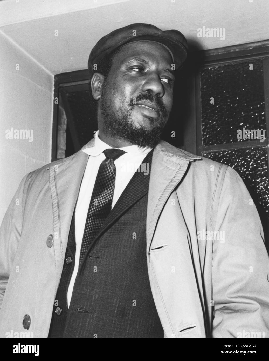 Thelonious Monk, Hammersmith Odeon, London, 1962. Stock Photo