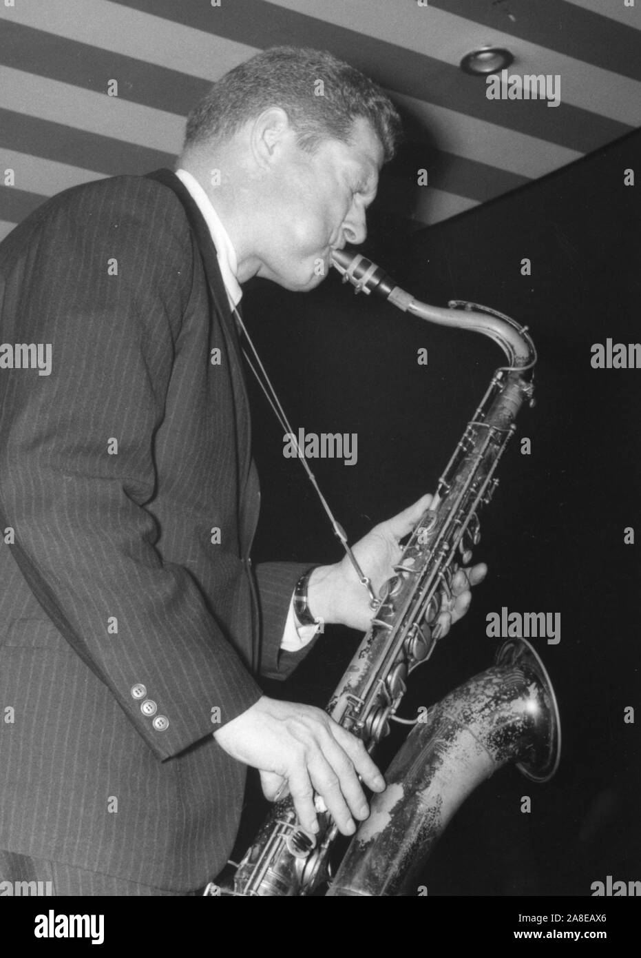 Zoot Sims, Marquee Club, London, 1961. Stock Photo