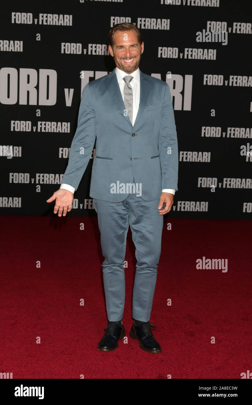 November 4, 2019, Los Angeles, CA, USA: LOS ANGELES - NOV 4:  Josh Lucas at the ''Ford v Ferrari'' Premiere at TCL Chinese Theater IMAX on November 4, 2019 in Los Angeles, CA (Credit Image: © Kay Blake/ZUMA Wire) Stock Photo