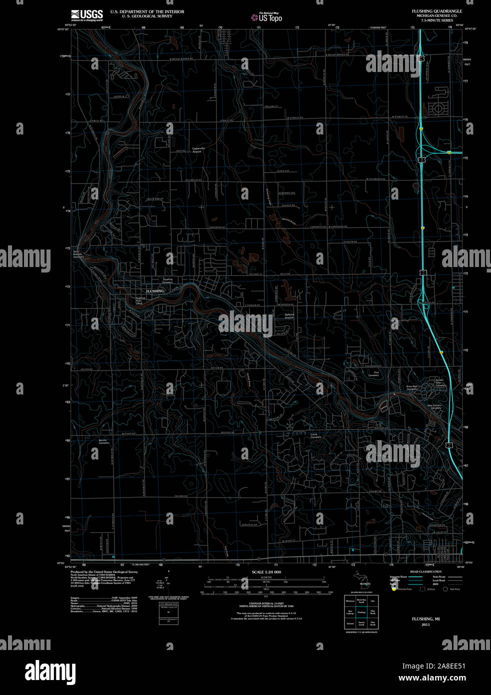 Flushing michigan hires stock photography and images Alamy