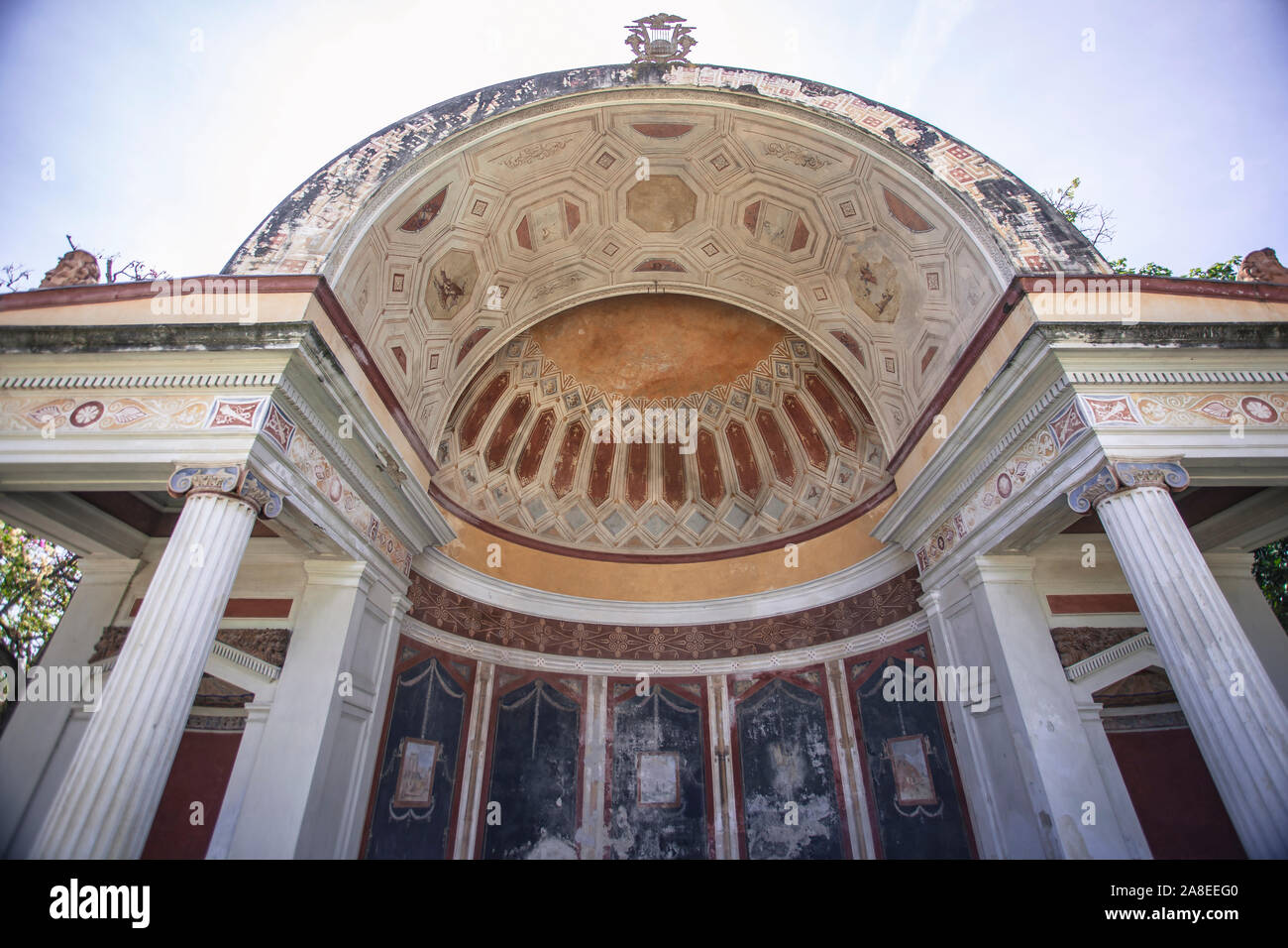 Architecture of Villa Giulia in Palermo 5 Stock Photo Alamy