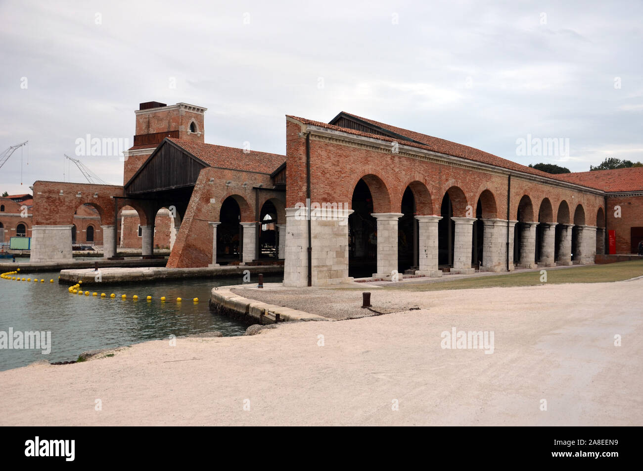 The Arsenale, Venice Stock Photo